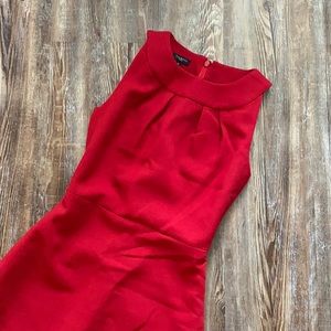 Talbots Sleeveless Career Mini Wool Blend Dress